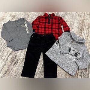 Carters, Osh Kosh, Children’s Place and Disney Bundle (4 pcs./12 mos.)